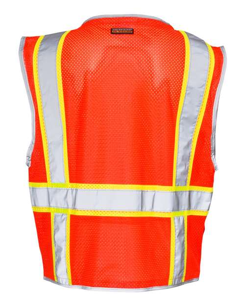 Kishigo Unisex Premium Brilliant Series® Heavy-Duty Class 2 Vest 1510-1511