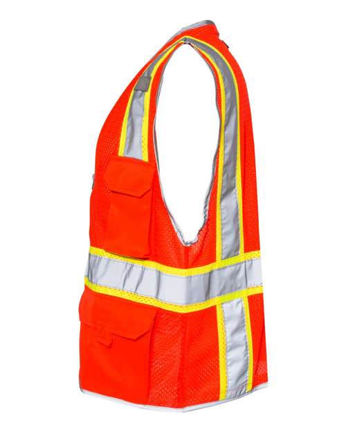 Kishigo Unisex Premium Brilliant Series® Heavy-Duty Class 2 Vest 1510-1511