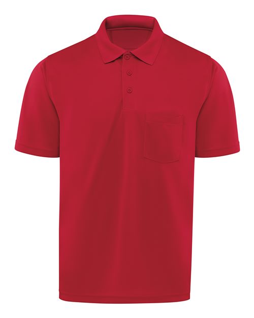 Red Kap Men's Performance Knit Pocket Polo SK98