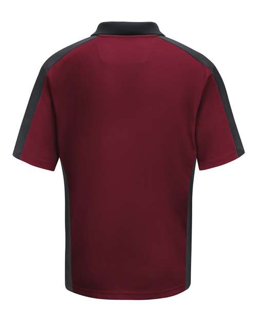 Red Kap Men's Performance Knit Two Tone Polo SK54