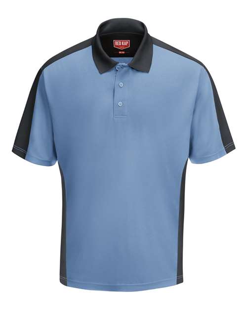 Red Kap Men's Performance Knit Two Tone Polo SK54