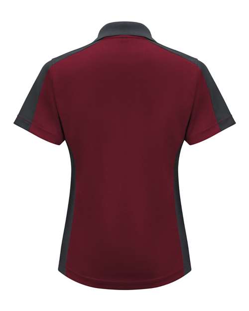 Red Kap Women's Performance Knit Two-Tone Polo SK53