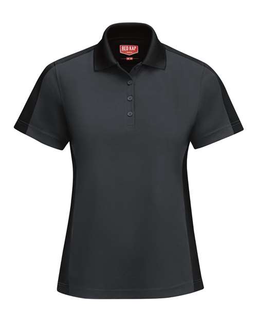 Red Kap Women's Performance Knit Two-Tone Polo SK53