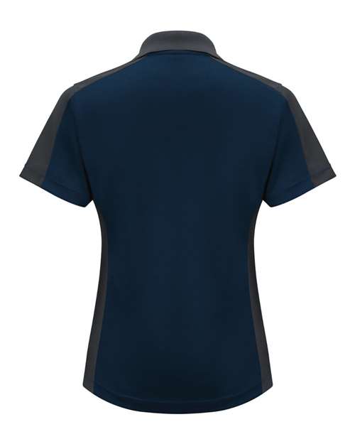 Red Kap Women's Performance Knit Two-Tone Polo SK53
