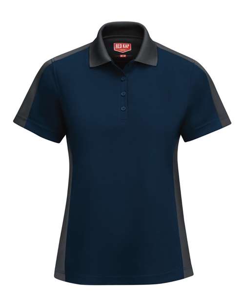 Red Kap Women's Performance Knit Two-Tone Polo SK53