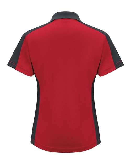 Red Kap Women's Performance Knit Two-Tone Polo SK53