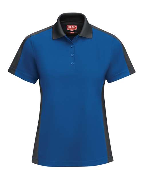 Red Kap Women's Performance Knit Two-Tone Polo SK53