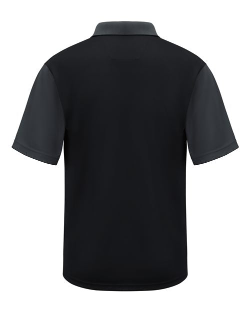 Red Kap Men's Performance Knit Color-Block Polo SK56