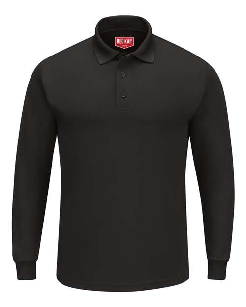 Red Kap Men's Long Sleeve Performance Knit Polo SK6L