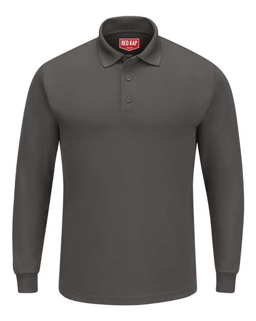 Red Kap Men's Long Sleeve Performance Knit Polo SK6L