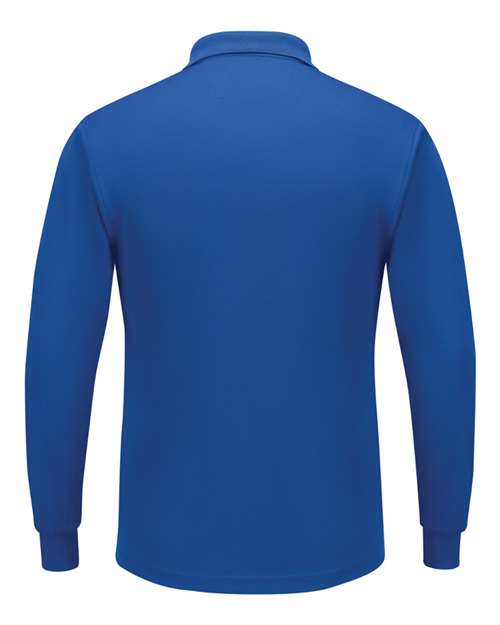 Red Kap Men's Long Sleeve Performance Knit Polo SK6L