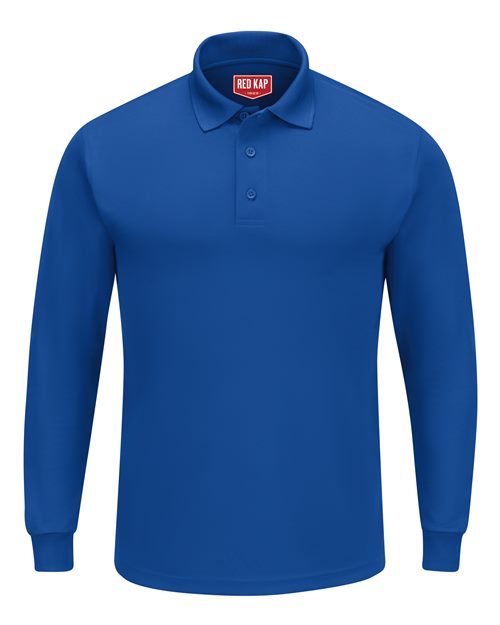 Red Kap Men's Long Sleeve Performance Knit Polo SK6L