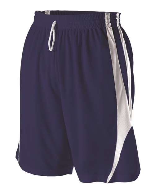 Alleson Athletic Men's Reversible Basketball Shorts 54MMP