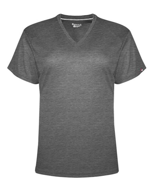 Badger Women's FitFlex Performance V-Neck T-Shirt 1002