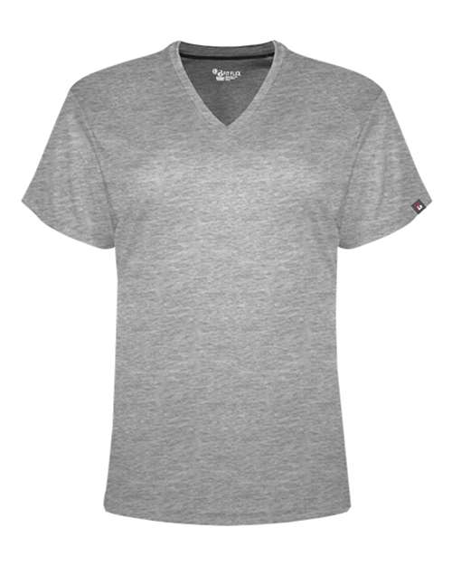 Badger Women's FitFlex Performance V-Neck T-Shirt 1002