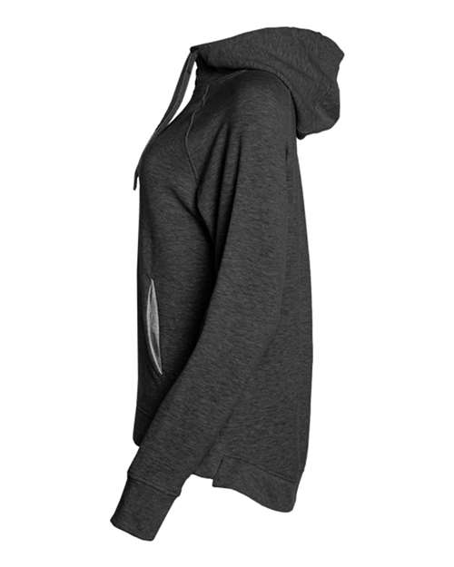 Badger Women's FitFlex French Terry Quarter-Zip Hooded Pullover 1051