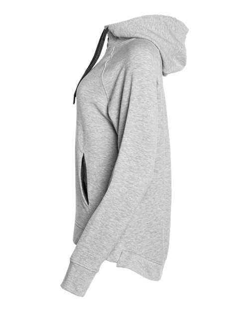 Badger Women's FitFlex French Terry Quarter-Zip Hooded Pullover 1051