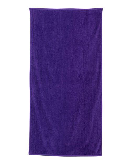 Q-Tees Velour Beach Towel QV3060