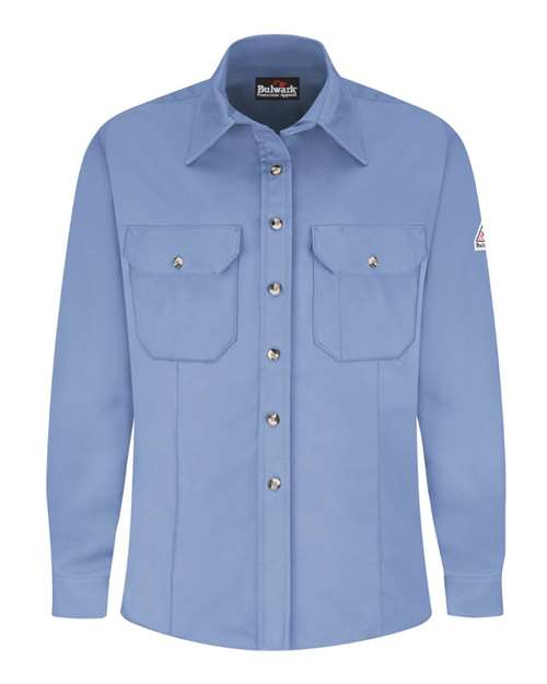 Bulwark Women's Midweight Dress Uniform Shirt SLU3