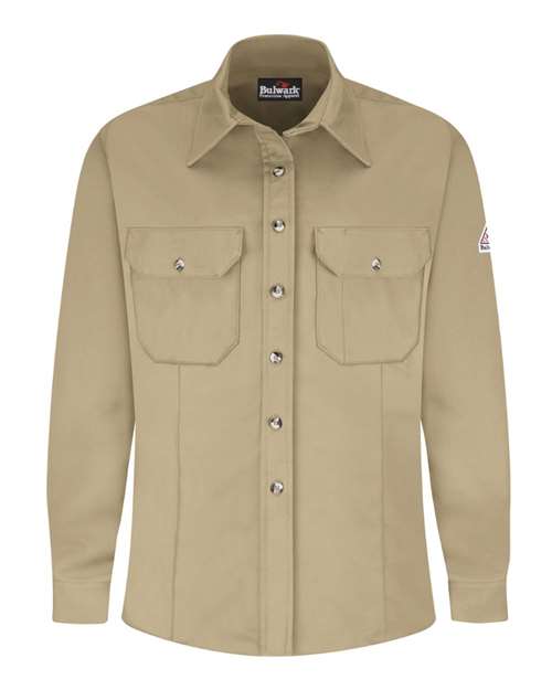 Bulwark Women's Midweight Dress Uniform Shirt SLU3