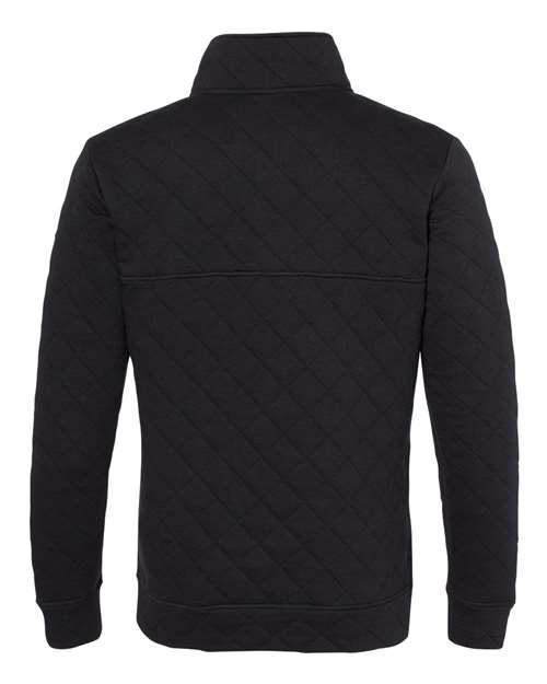 J. America Men's Quilted Half-Snap Pullover 8890