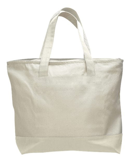 Q-Tees 19L Zippered Tote Q1300