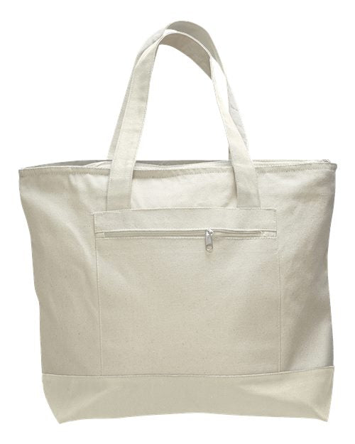 Q-Tees 19L Zippered Tote Q1300