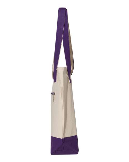 Q-Tees 19L Zippered Tote Q1300