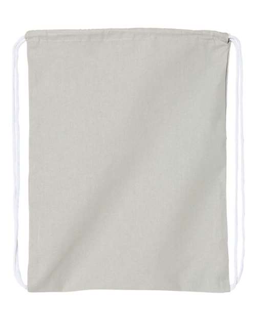 Q-Tees Economical Cotton Drawstring Bag Q4500