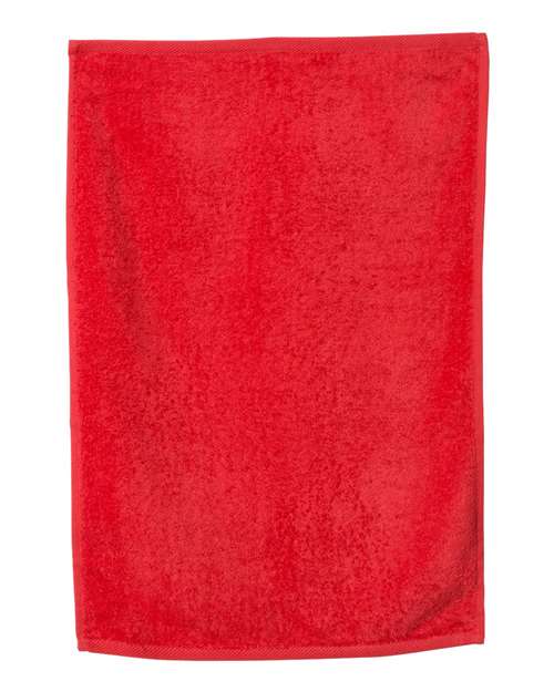 Q-Tees Deluxe Hemmed Hand Towel T300