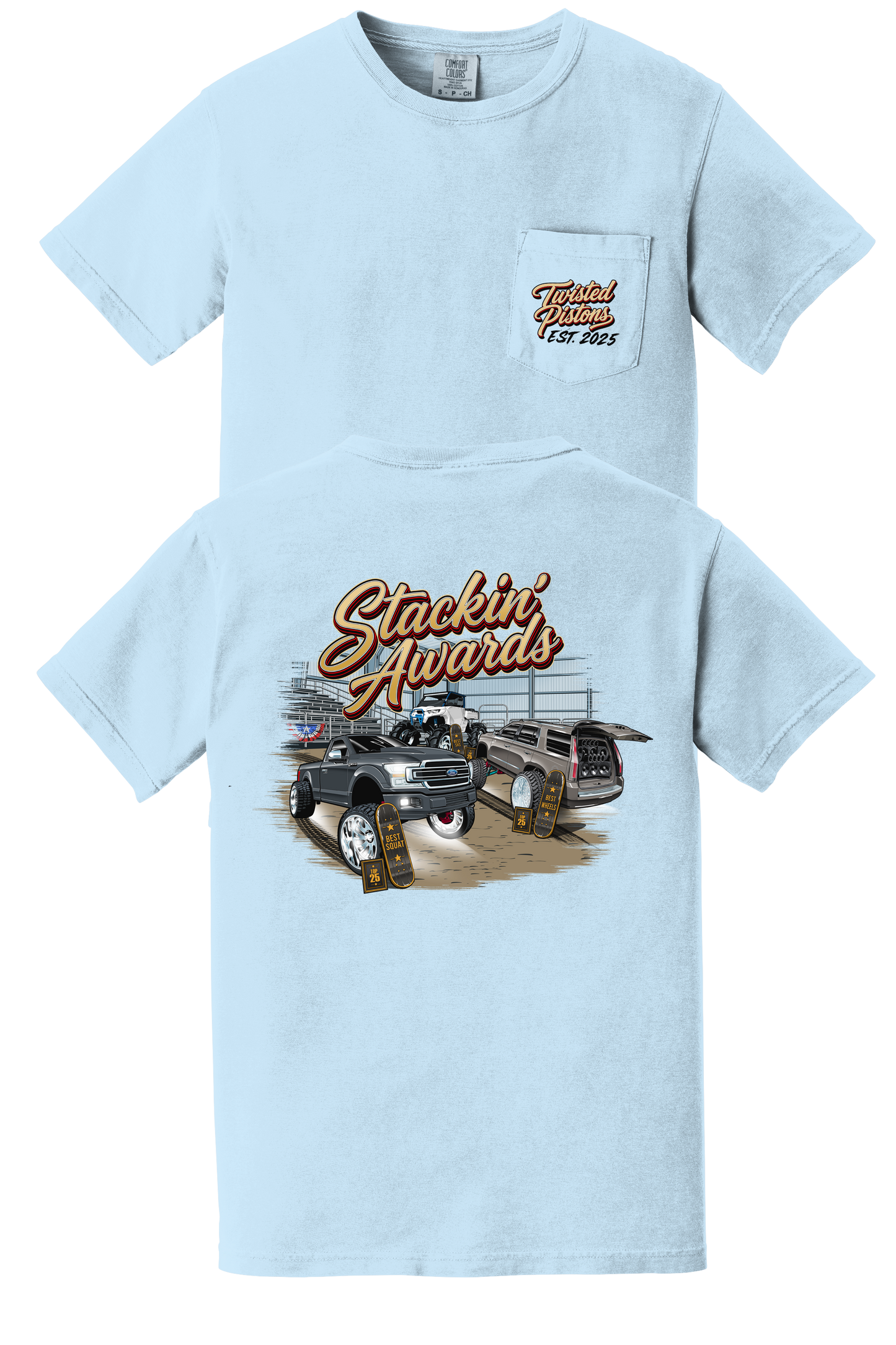 Stackin’ Awards tee