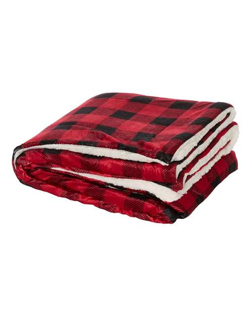 Alpine Fleece Micro Mink Sherpa Blanket 8712