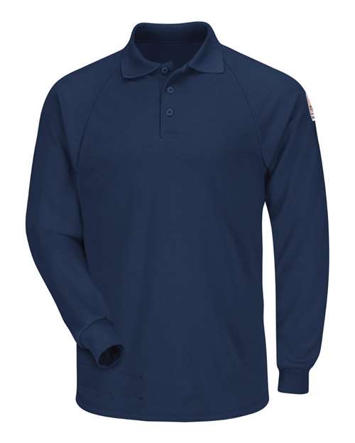 Bulwark Men's Classic Long Sleeve Polo - CoolTouch®2 SMP2