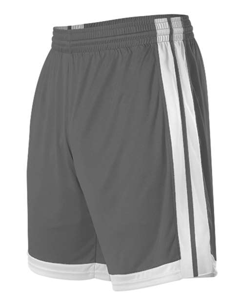 Alleson Athletic Men's Single Ply Basketball Shorts 538P