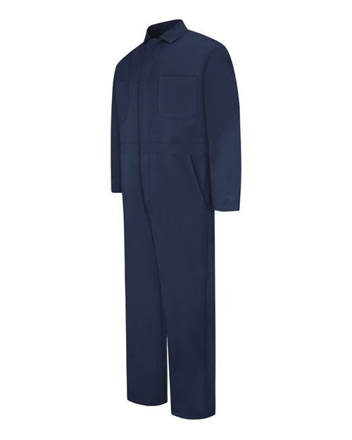 Red Kap Men's Tall Snap-Front Cotton Coverall CC14T