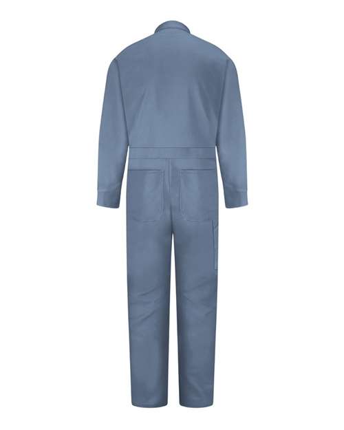 Red Kap Men's Tall Snap-Front Cotton Coverall CC14T
