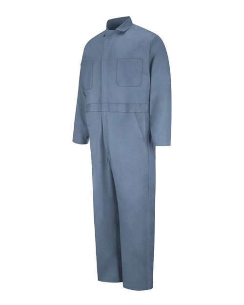 Red Kap Men's Button-Front Cotton Coverall CC16