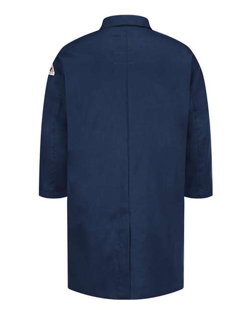 Bulwark Men's Concealed Snap Front Lab Coat - EXCEL FR® ComforTouch® - 6 oz. KLL6