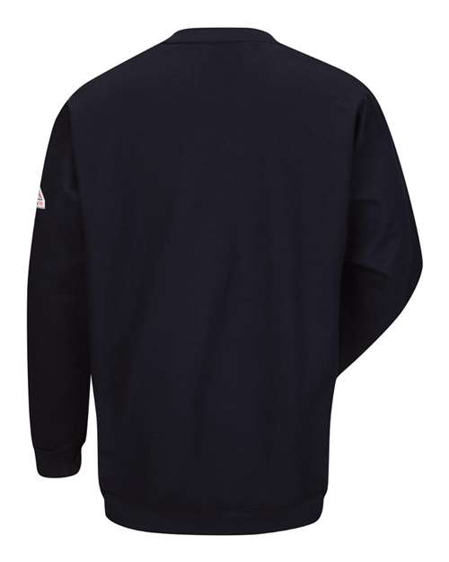 Bulwark Men's Tall Flame Resistant Crewneck Sweatshirt SEC2T