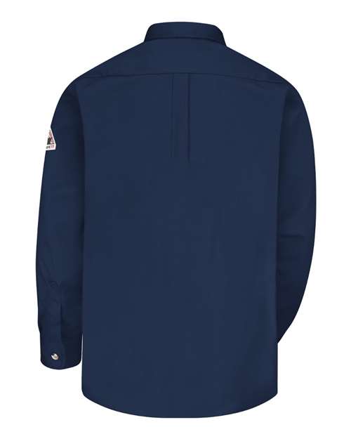 Bulwark Men's Tall Dress Uniform Shirt - Excel FR ComforTouch - 7 oz. SLU2T