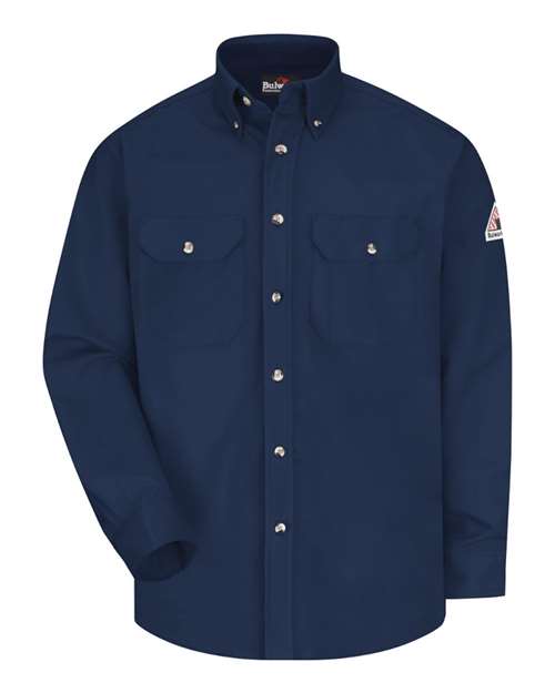 Bulwark Men's Tall Dress Uniform Shirt - Excel FR ComforTouch - 7 oz. SLU2T