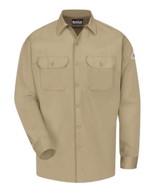 Bulwark Men's Tall Work Shirt - EXCEL FR® ComforTouch SLW2T