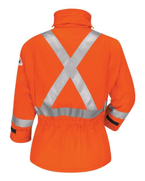 Bulwark Men's Deluxe Parka With Reflective Trim - EXCEL FR® ComforTouch JLPC