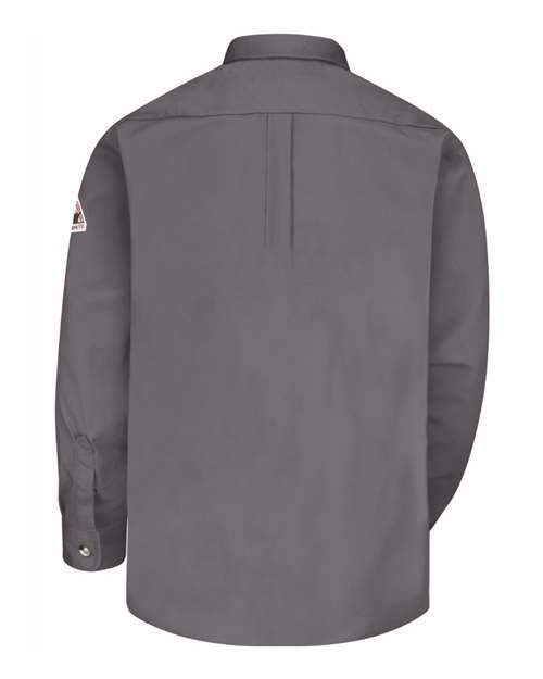Bulwark Men's Tall Dress Uniform Shirt - Excel FR ComforTouch - 7 oz. SLU2T