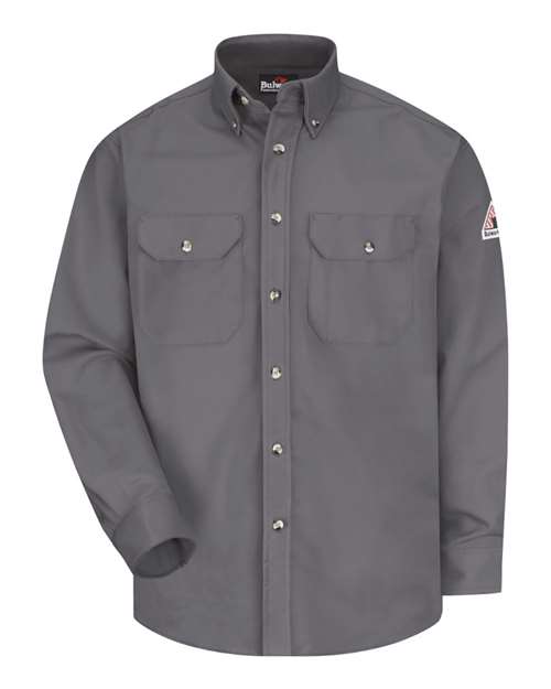 Bulwark Men's Tall Dress Uniform Shirt - Excel FR ComforTouch - 7 oz. SLU2T