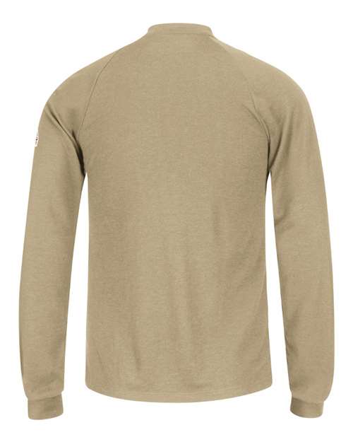 Bulwark Men's Long Sleeve Henley Shirt- CoolTouch®2 SML2