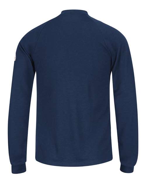 Bulwark Men's Long Sleeve Henley Shirt- CoolTouch®2 SML2