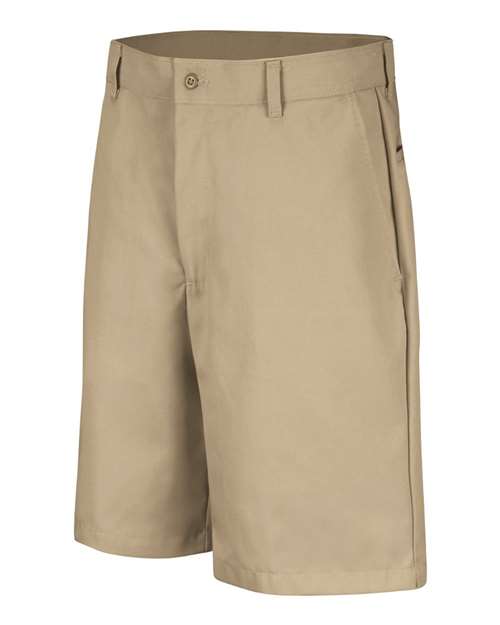 Red Kap Men's Extended Sizes Cotton Casual Plain Front Shorts PC26EXT