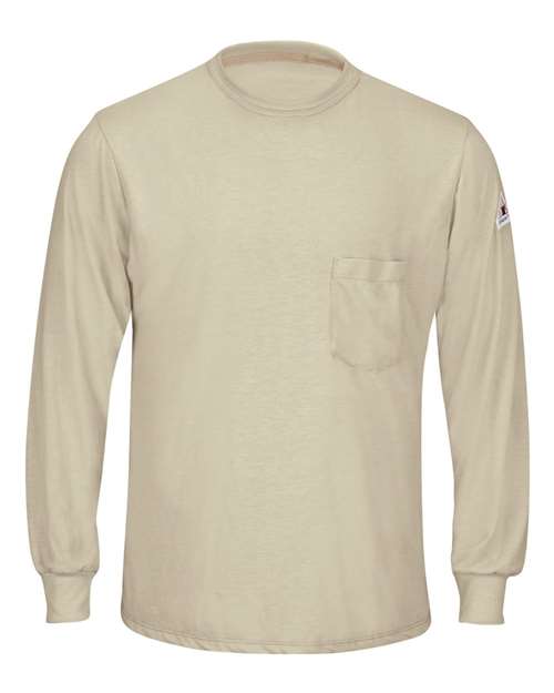 Bulwark Men's Tall Long Sleeve Lightweight T-Shirt SMT8T