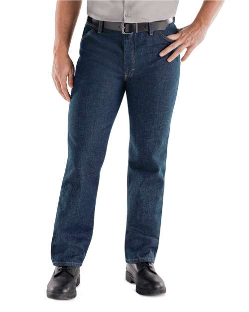 Red Kap Men's Extended Sizes Classic Work Jeans PD54EXT